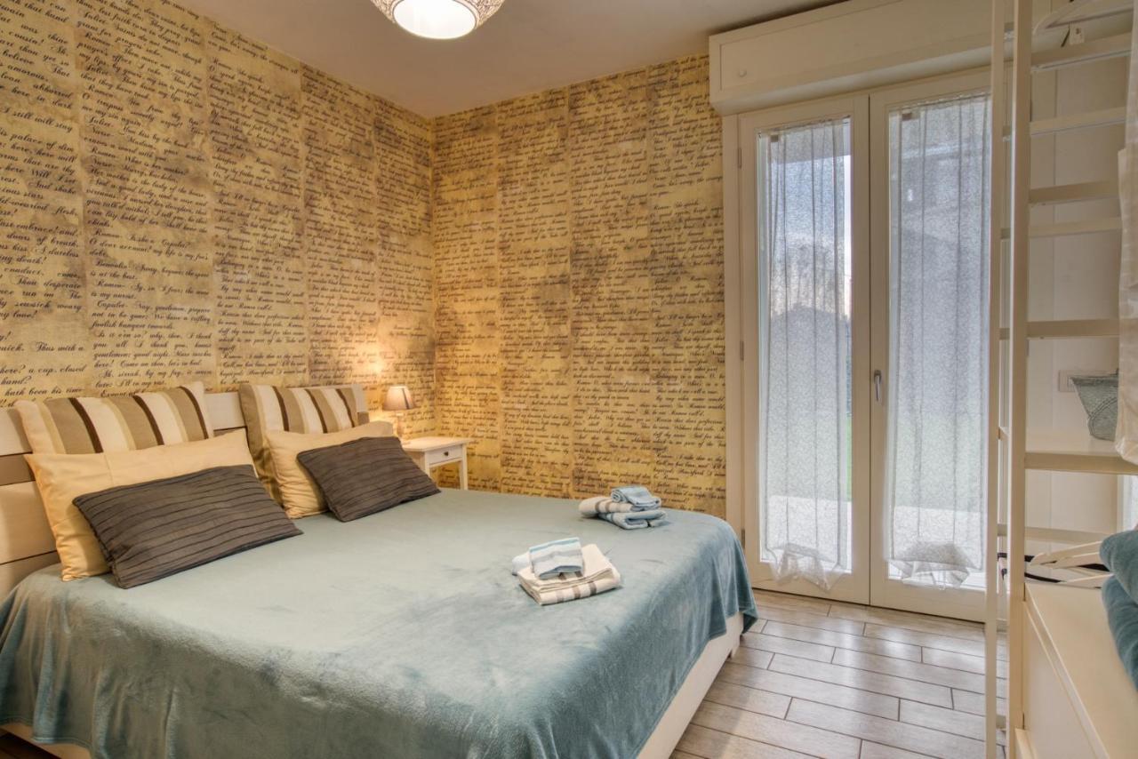 Caseospitali - Casa Azzurra, Incantevole Bilocale Con Giardino Cernusco sul Naviglio Kültér fotó